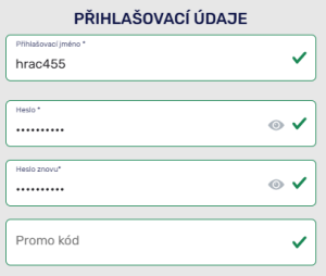 vytvoření přihlašovacích údajů forbes casino