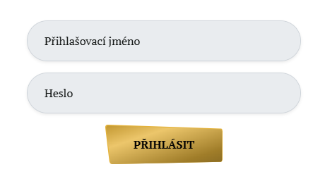 Zadání údajů casino kartáč
