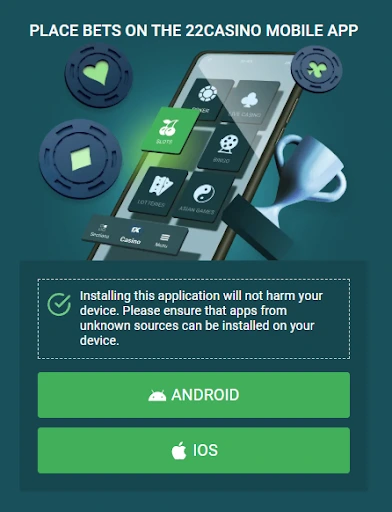 22Casino App
