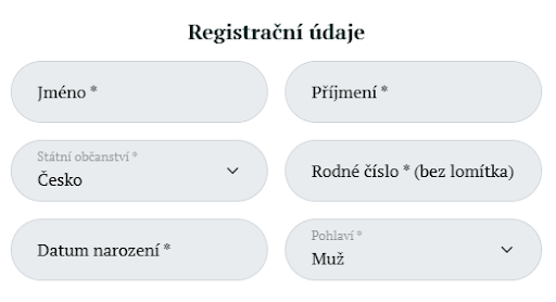 Form Personal Data Casino Brush