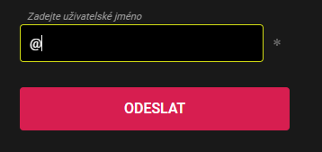 Password renewal via email at betx